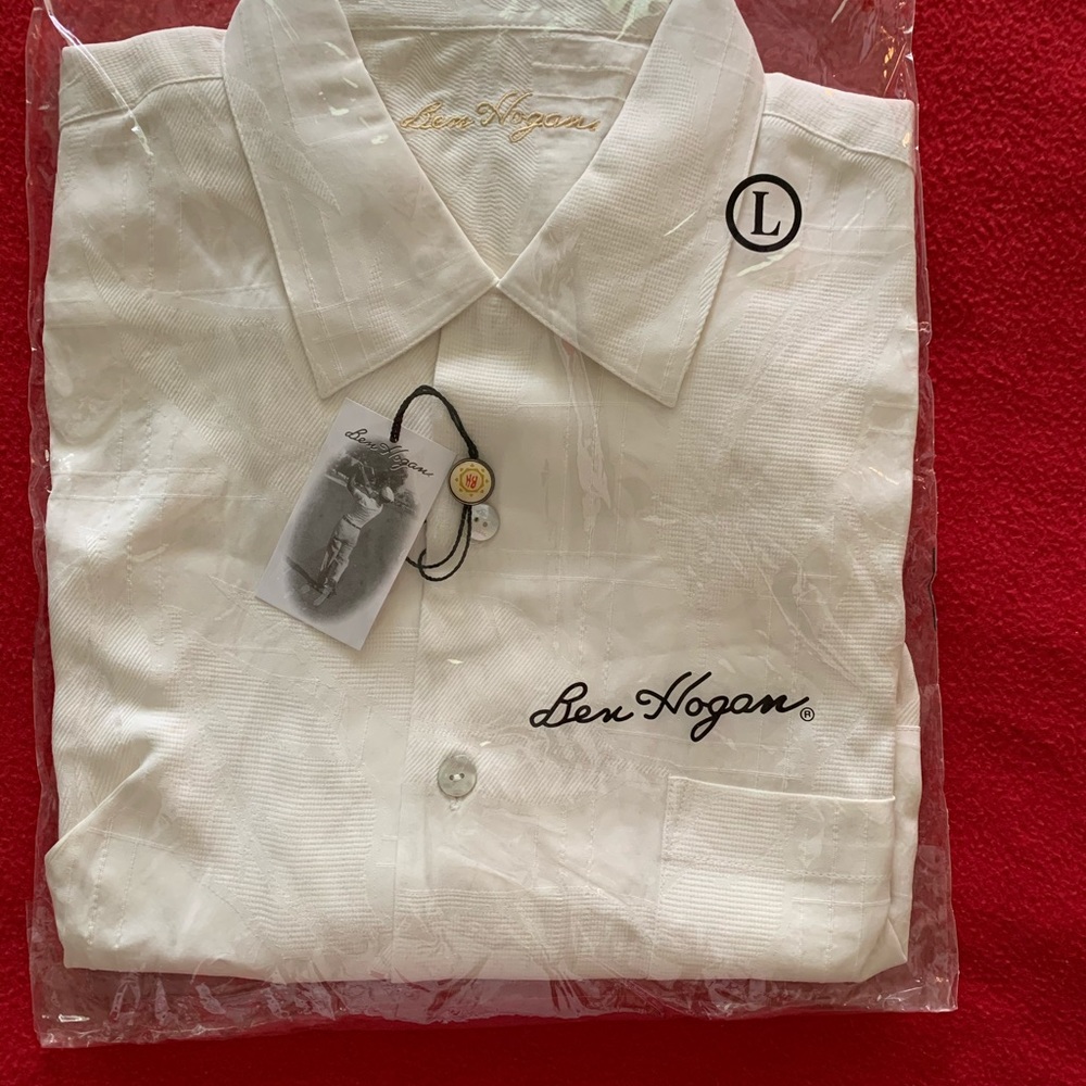 Silk SS Camp Shirt by Ben Hogan